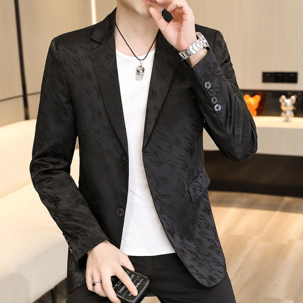 Jacheta eleganta pentru barbati cu nasturi si buzunar