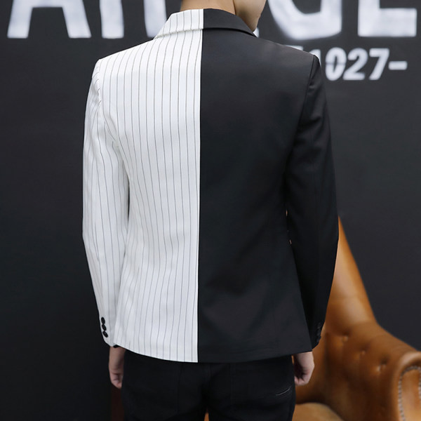 Geaca barbati in dungi, model elegant