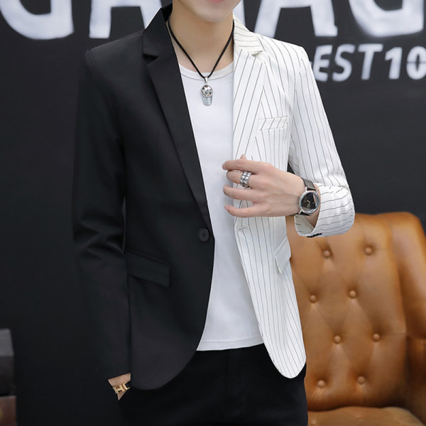 Geaca barbati in dungi, model elegant