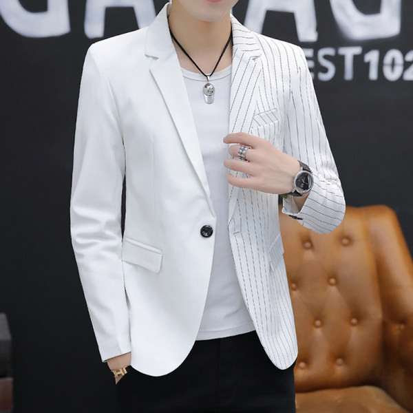 Geaca barbati in dungi, model elegant