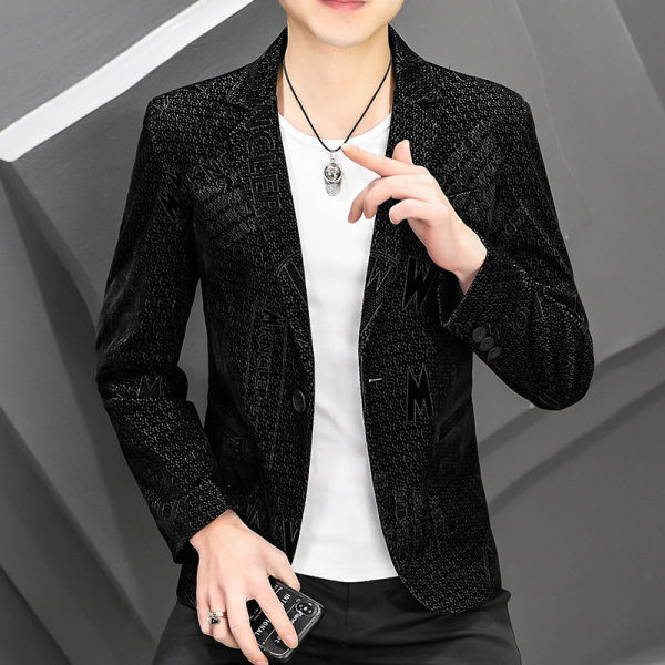 Elegantna muška jakna sa drugačijim printom