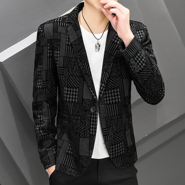 Elegantna muška jakna sa drugačijim printom