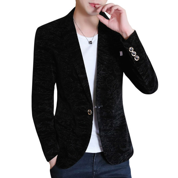 Muška jakna sa cvjetnim motivima