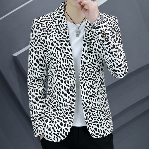 Muška elegantna jakna novi model sa animal printom