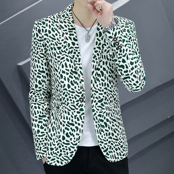 Muška elegantna jakna novi model sa animal printom