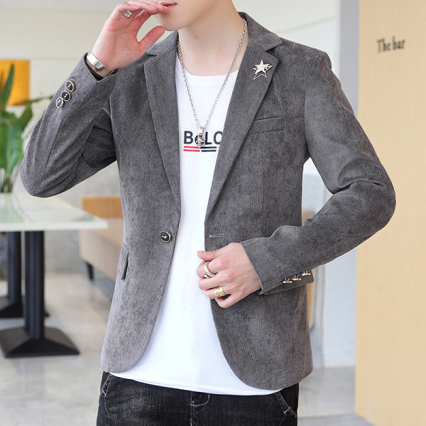 Muška čista jakna s metalik elementom