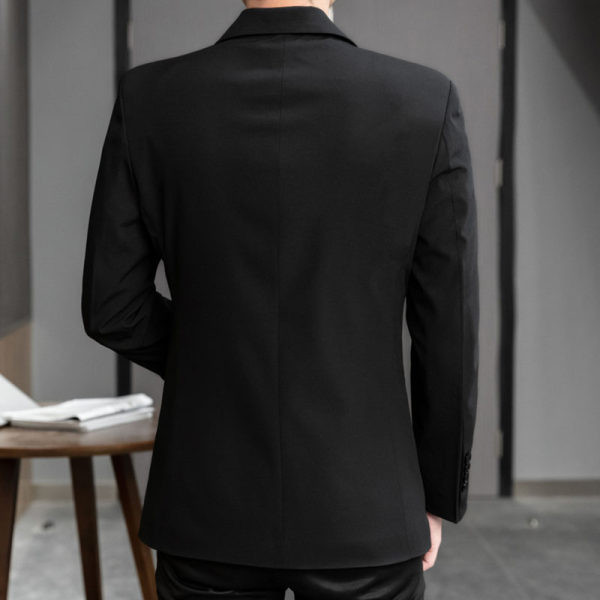 Vienspalvis vyriškas švarkas su kišene