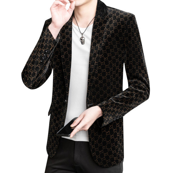 Muška jakna sa geometrijskim oblicima