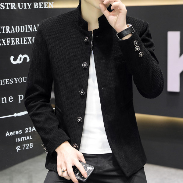 Muški sako s klasičnim ovratnikom i gumbima