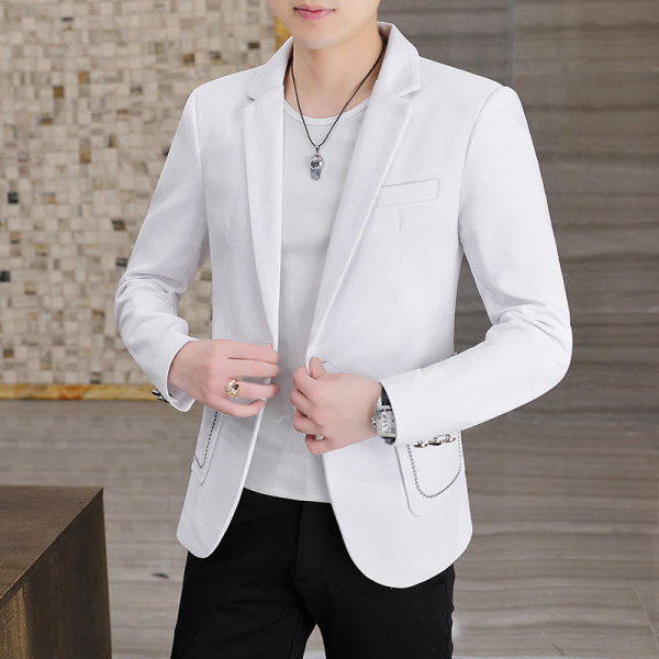 Jachetă bărbătească elegantă model curat cu nasturi