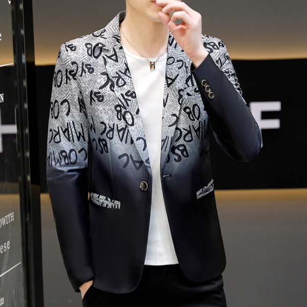 Moderna muška jakna s šarenim printom