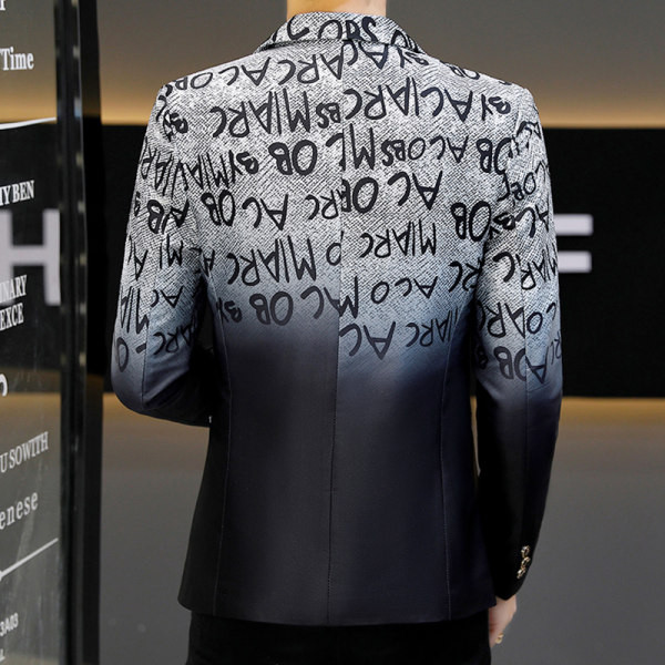 Moderna muška jakna s šarenim printom