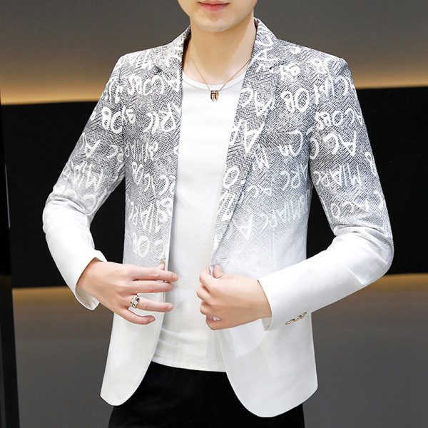 Moderna muška jakna s šarenim printom