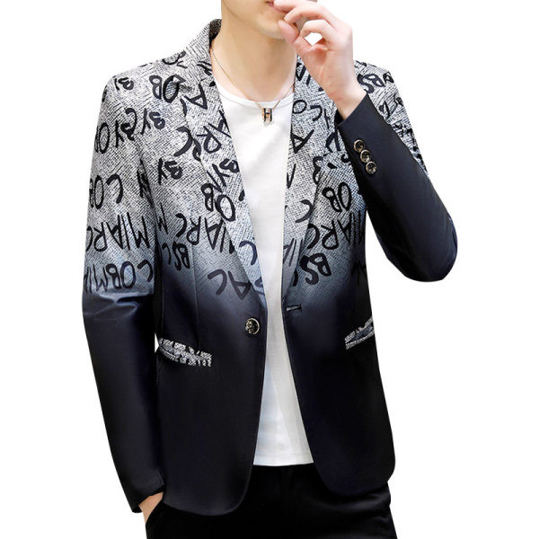 Moderna muška jakna s šarenim printom