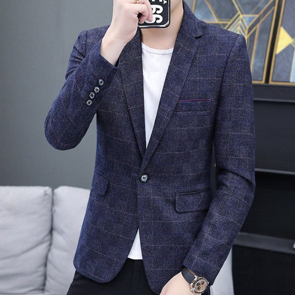 Ležeran muški karirani sako