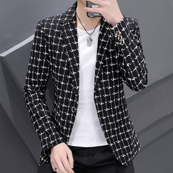 Muški elegantni sako u dvije boje na gumbe