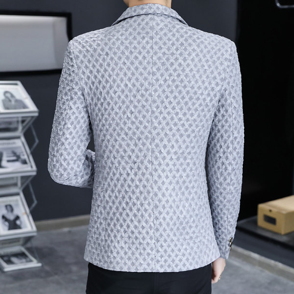 Ležerna muška jakna - s printom