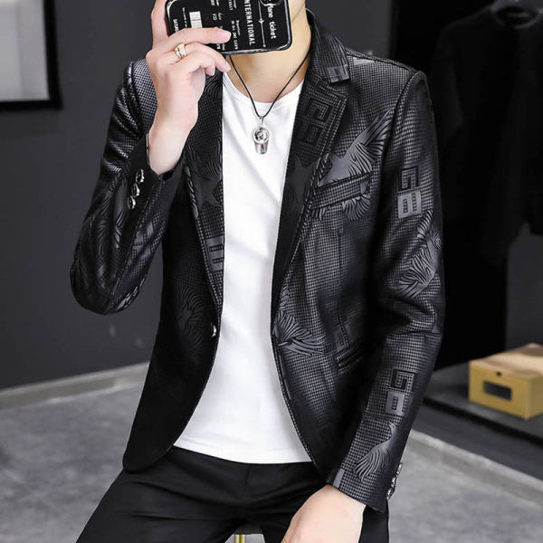 Svečani muški sako s printom