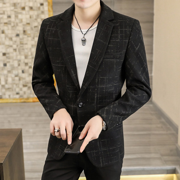 Geaca de toamna barbati - model montat cu nasturi