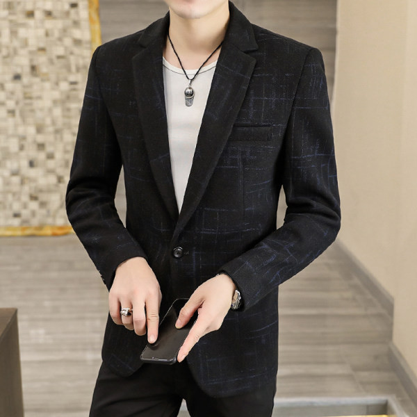 Geaca de toamna barbati - model montat cu nasturi