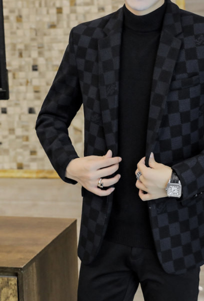 Geaca eleganta pentru barbati model montata