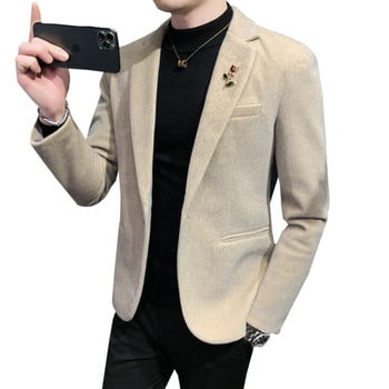 Елегантно мъжко сако в три цвята 