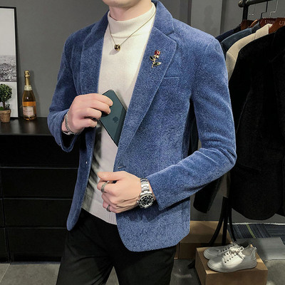 Elegáns férfi kabát három színben