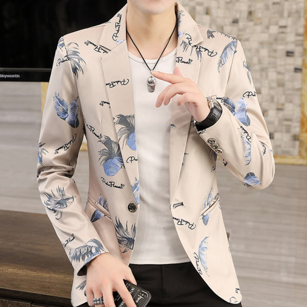 Jachetă cu model cu mânecă lungă pentru bărbați