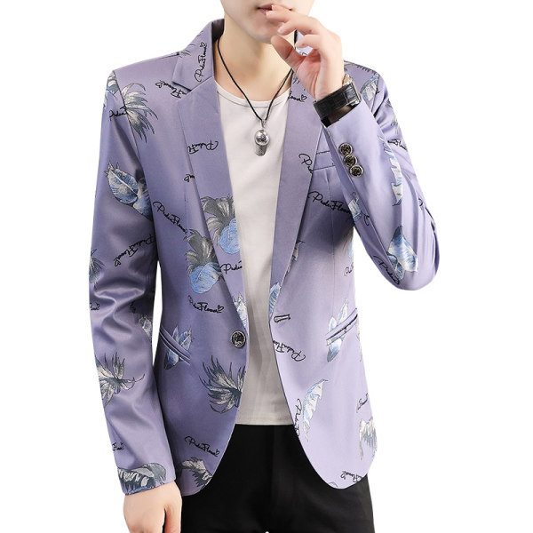 Jachetă cu model cu mânecă lungă pentru bărbați