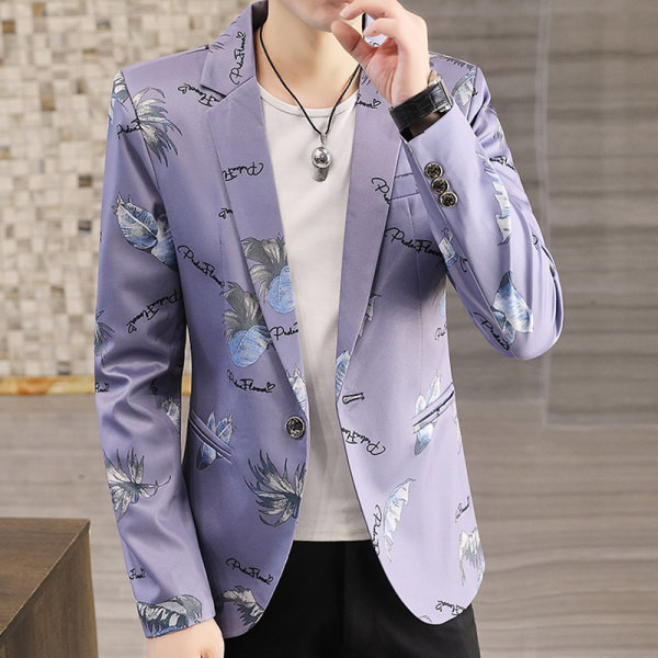 Jachetă cu model cu mânecă lungă pentru bărbați