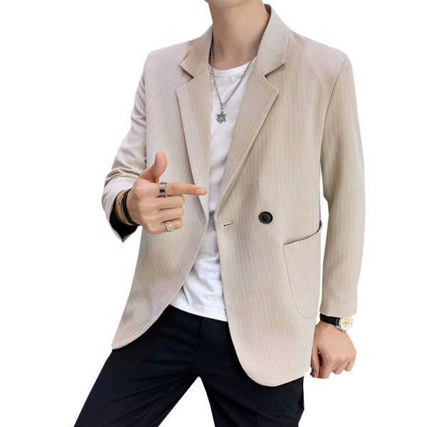 Jachetă bărbați cu dungi în trei culori