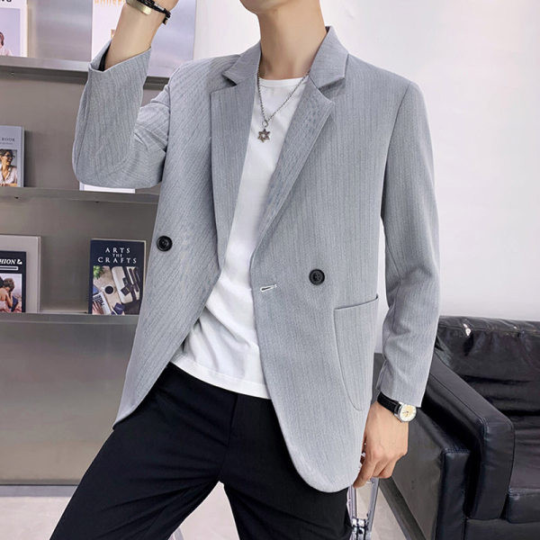 Jachetă bărbați cu dungi în trei culori