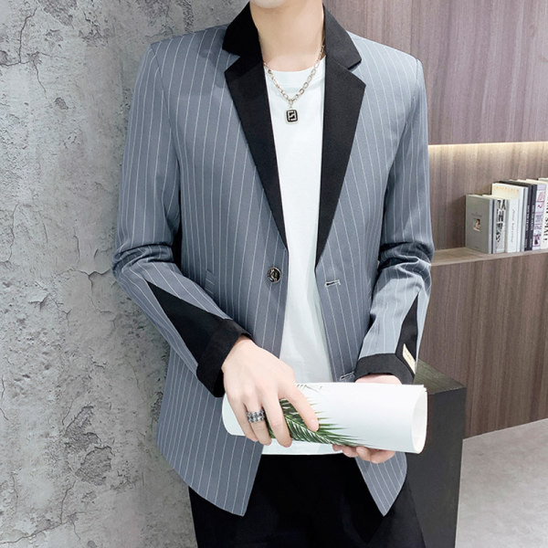 Jachetă de lungime medie pentru bărbați, model nou, cu logo