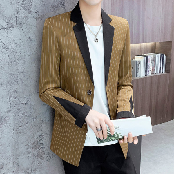 Jachetă de lungime medie pentru bărbați, model nou, cu logo