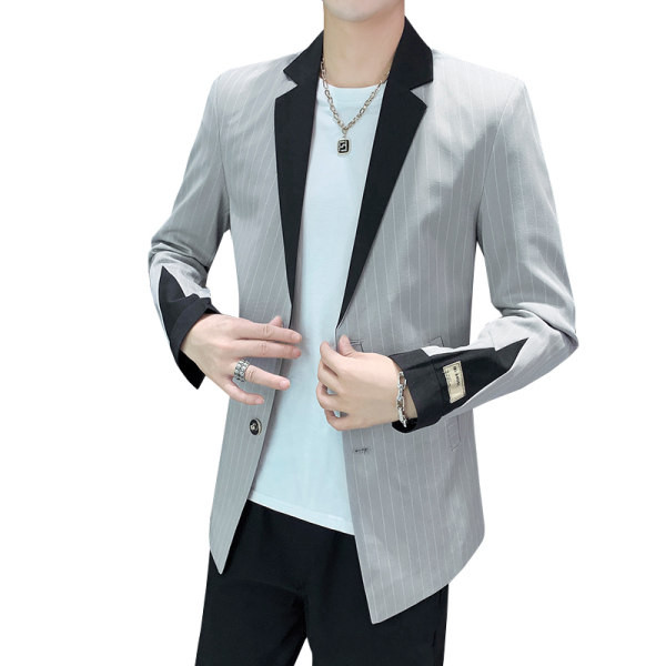 Jachetă de lungime medie pentru bărbați, model nou, cu logo