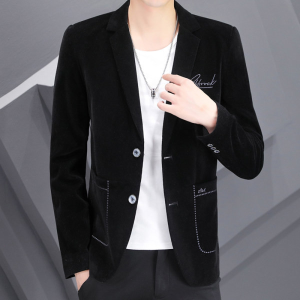 Geaca barbati cu broderie si buzunar