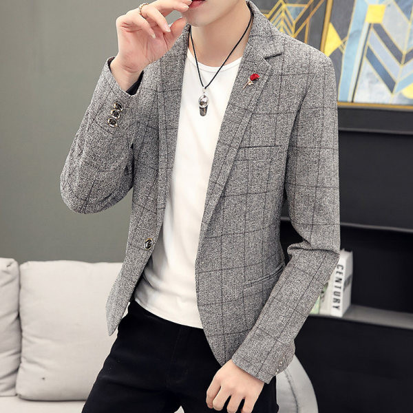 Geaca barbati cu trandafir si buzunar