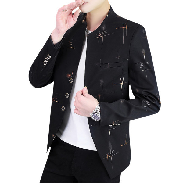 Muška jakna za svakodnevnu upotrebu s figurama