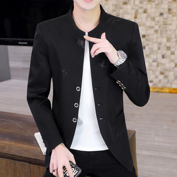 Muška jakna za svakodnevnu upotrebu s figurama