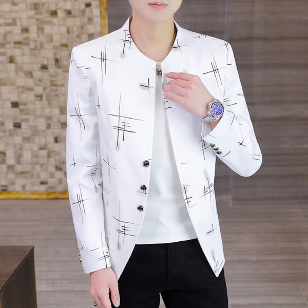 Muška jakna za svakodnevnu upotrebu s figurama