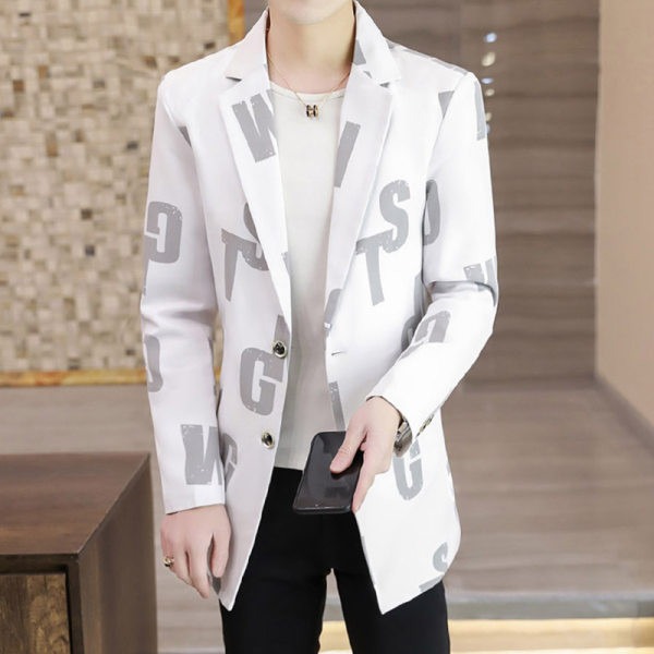 Jacheta montata pentru barbati - model alungit