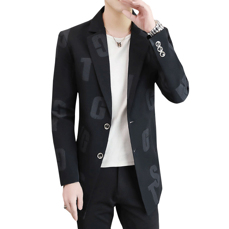 Jacheta montata pentru barbati - model alungit