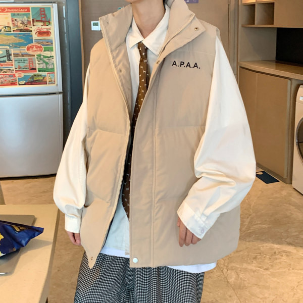 Vyriškas liemenės platus modelis su kišene