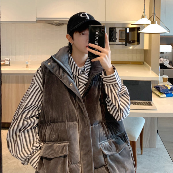 Vestă largă pentru bărbați pentru viața de zi cu zi