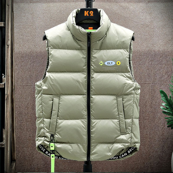 Vyriška laisvalaikio liemenė su užtrauktuku ir kišene