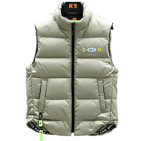 Vyriška laisvalaikio liemenė su užtrauktuku ir kišene