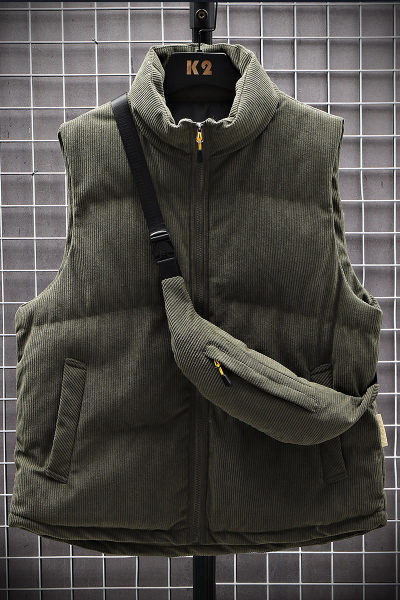 Vesta sport pentru barbati model nou cu guler inalt