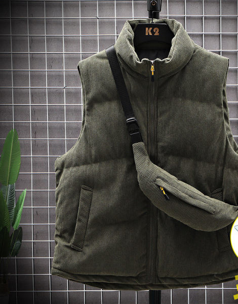 Vesta sport pentru barbati model nou cu guler inalt