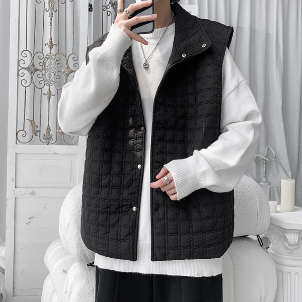 Muški čvrsti prsluk s gumbima