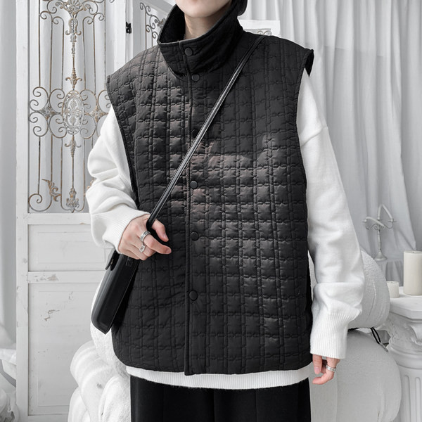 Muški čvrsti prsluk s gumbima